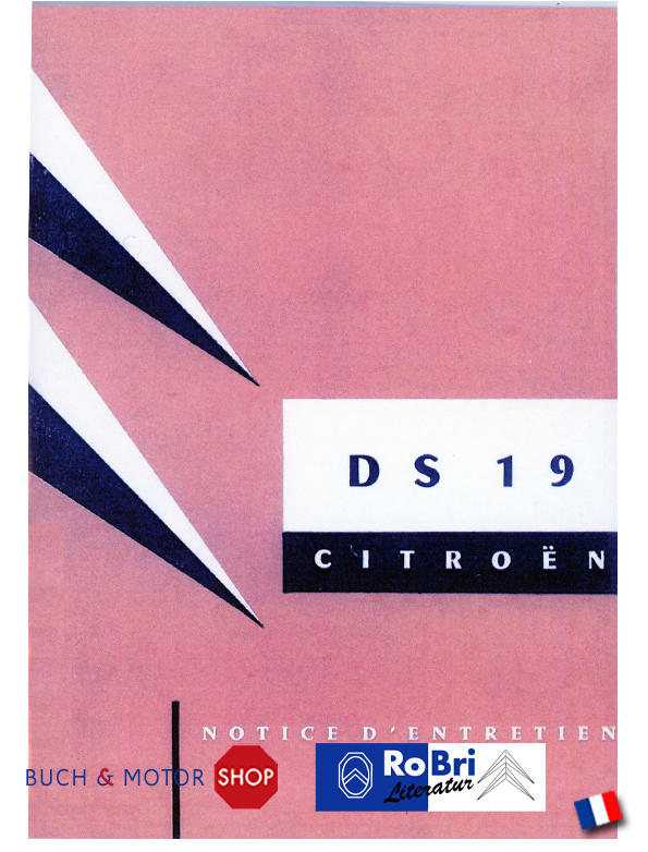 Citroën D Betriebsanleitung 1956 DS19